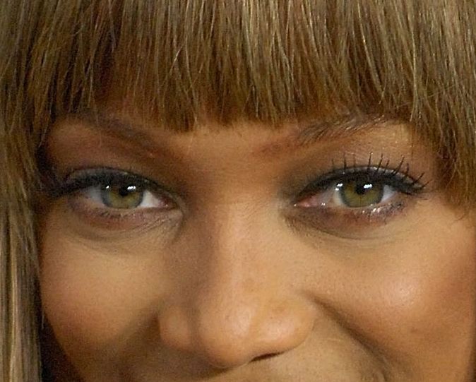 Tyra Banks eye color