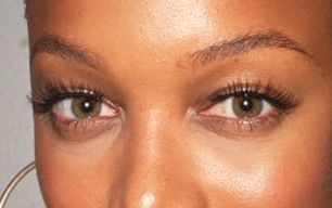 Tyra Banks eye color