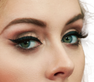 Adele eye color