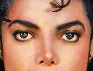 Michael Jackson eye color