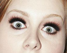 Adele eye color