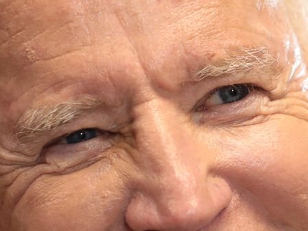 Joe Biden eye color