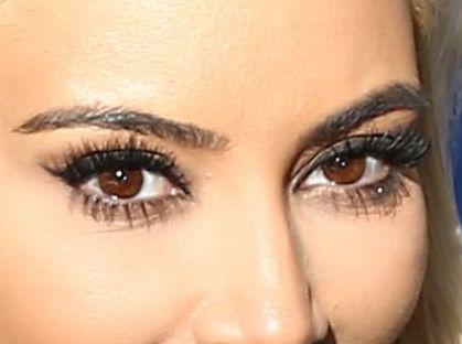 Kim Kardashian eye color