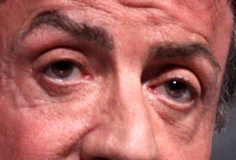 Sylvester Stallone eye color