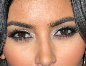 Kim Kardashian eye color