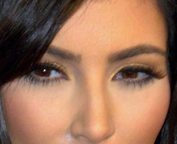 Kim Kardashian eye color