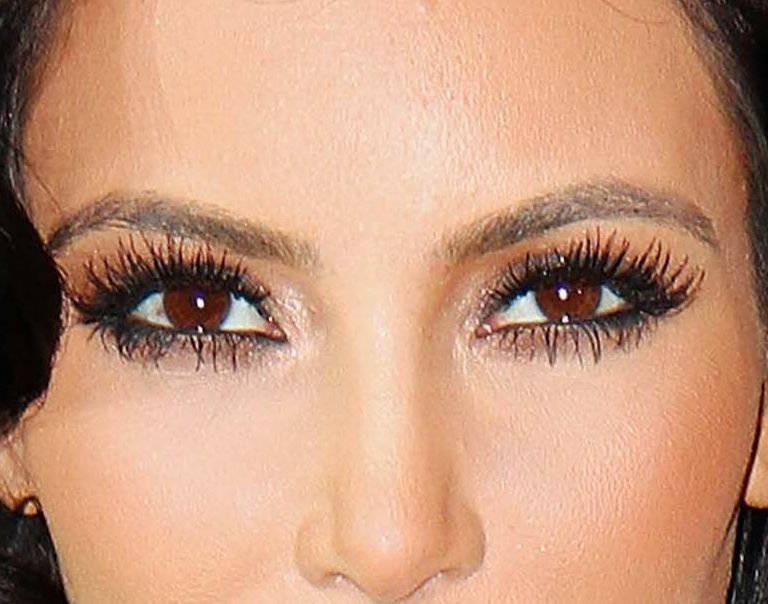 Kim Kardashian eye color