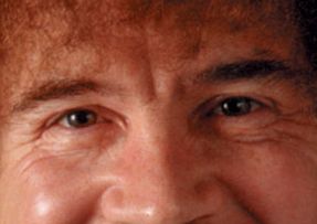 Bob Ross eye color