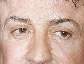 Sylvester Stallone eye color