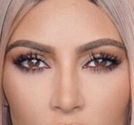 Kim Kardashian eye color