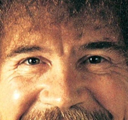 Bob Ross eye color