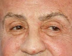 Sylvester Stallone eye color