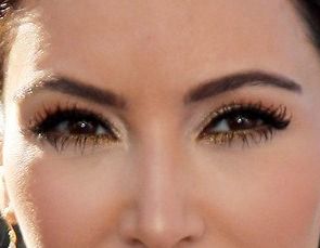 Kim Kardashian eye color