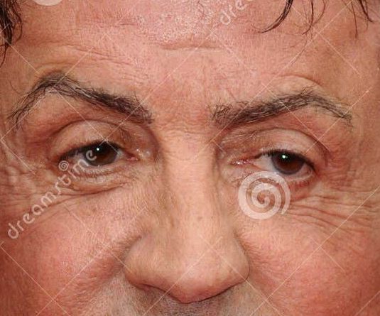 Sylvester Stallone eye color