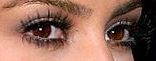 Kim Kardashian eye color