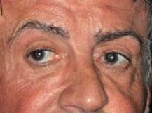 Sylvester Stallone eye color