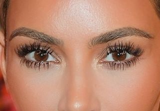 Kim Kardashian eye color