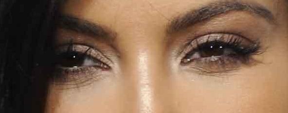 Kim Kardashian eye color