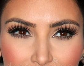 Kim Kardashian eye color