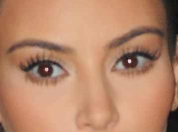 Kim Kardashian eye color