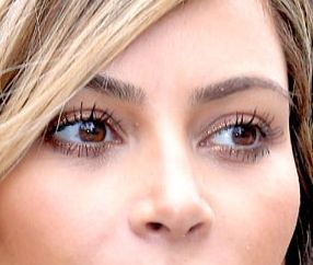 Kim Kardashian eye color