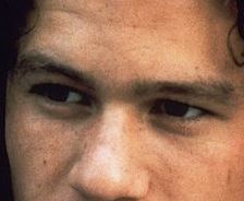 Heath Ledger eye color