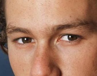 Heath Ledger eye color