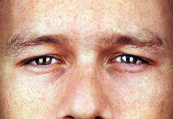 Heath Ledger eye color