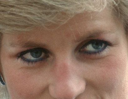 Princess Diana eye color