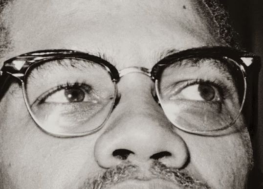 Malcolm X eye color