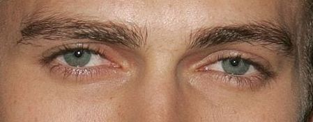 Hayden Christensen eye color