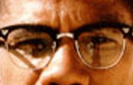 Malcolm X eye color