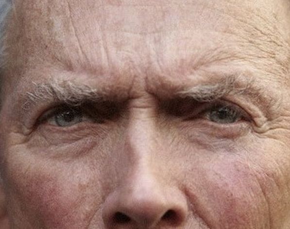 Clint Eastwood eye color