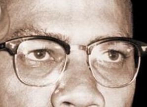 Malcolm X eye color