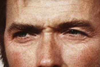 Clint Eastwood eye color