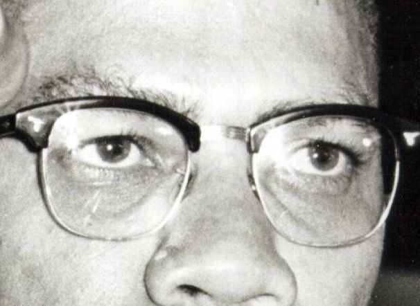 Malcolm X eye color