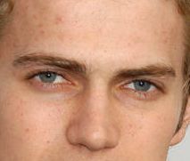 Hayden Christensen eye color