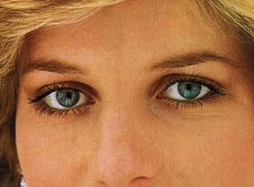 Princess Diana eye color