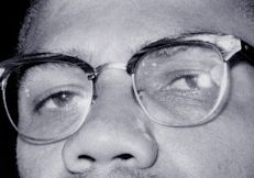 Malcolm X eye color