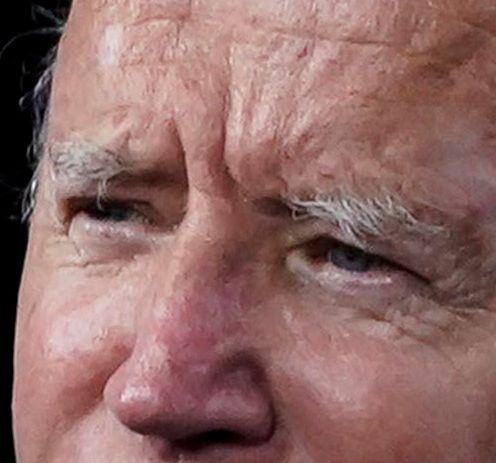 Joe Biden eye color