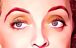 Bette Davis eye color