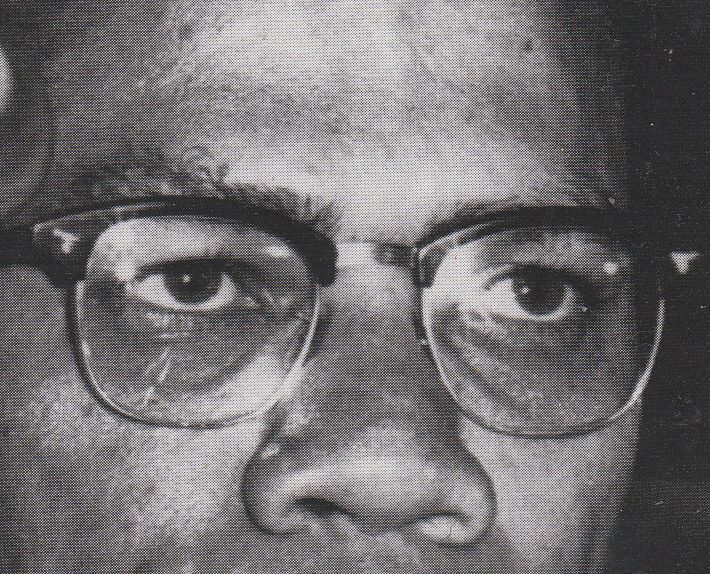 Malcolm X eye color