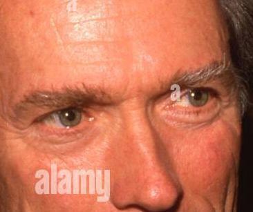 Clint Eastwood eye color