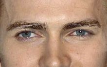 Hayden Christensen eye color