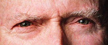 Clint Eastwood eye color