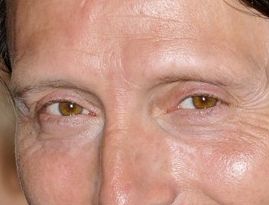 Mads Mikkelsen eye color