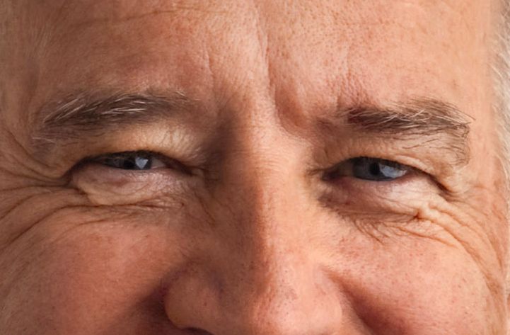 Joe Biden eye color