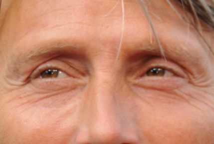 Mads Mikkelsen eye color