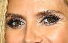 Heidi Klum eye color