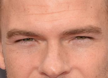 Alan Ritchson eye color